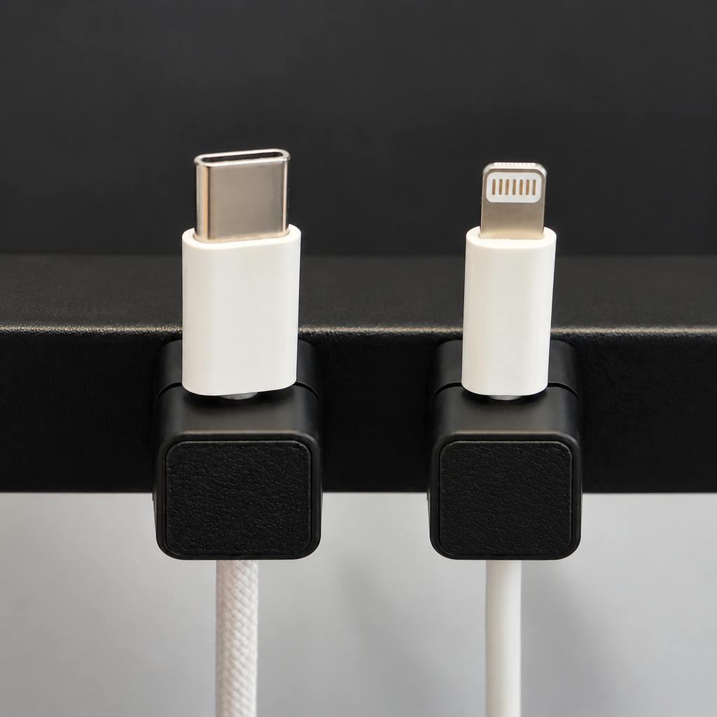 Saluda MagClip – Magnetisk kabelholder til ladekabler