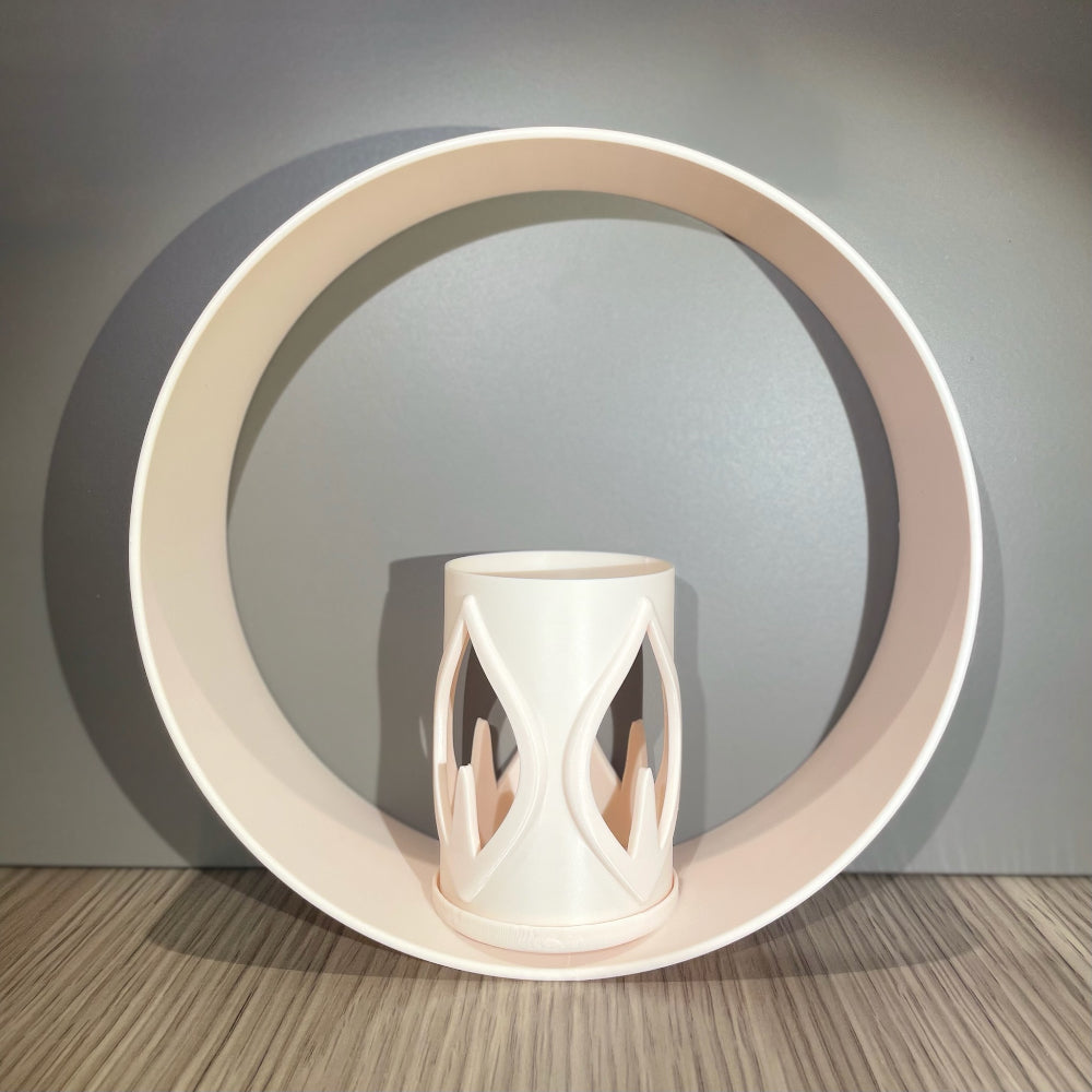 RingDekor med Flamme LED-lysholder