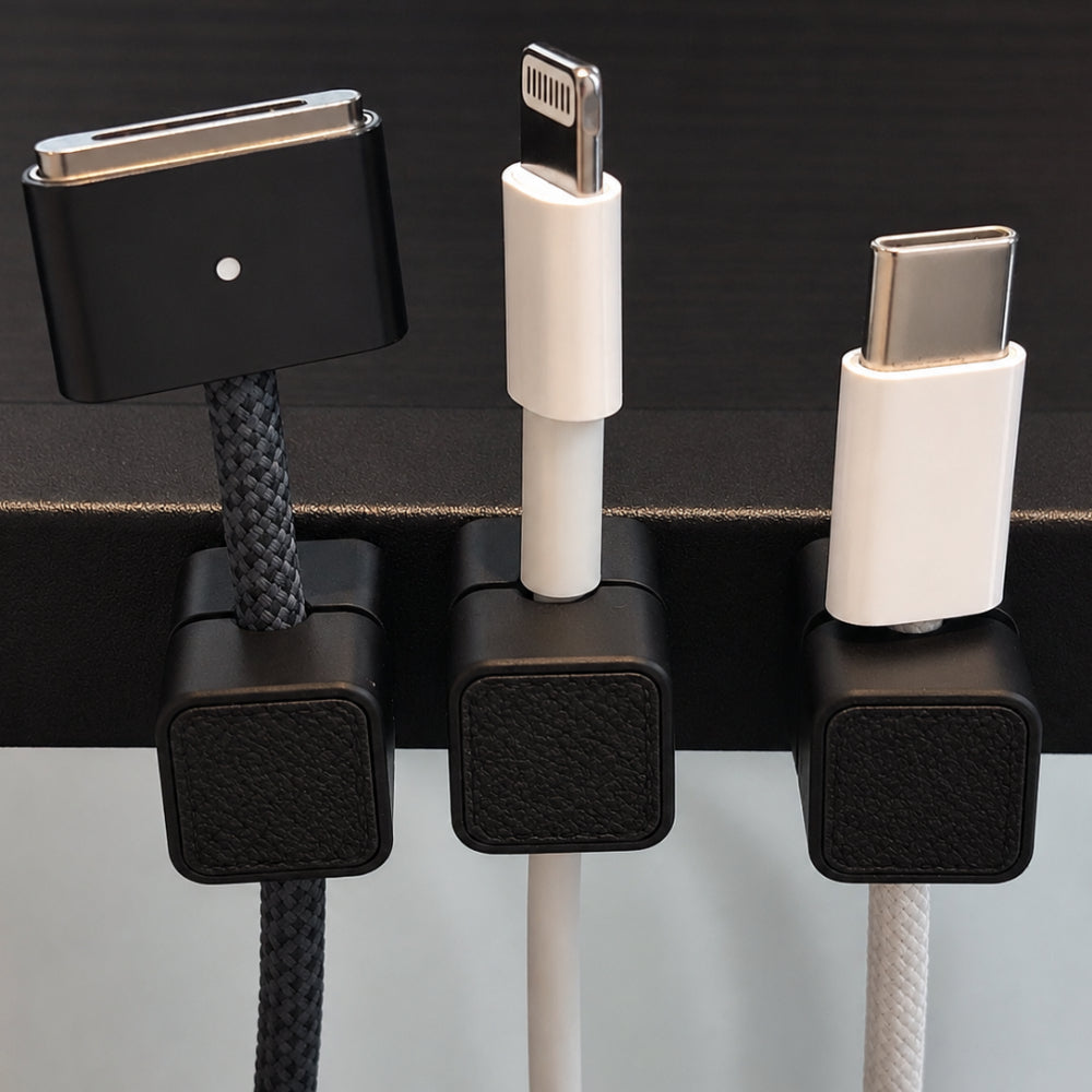 Saluda MagClip – Magnetisk kabelholder til ladekabler