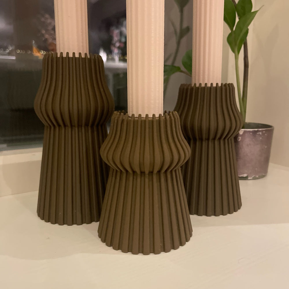 Saluda RILLE LED kronelysestake