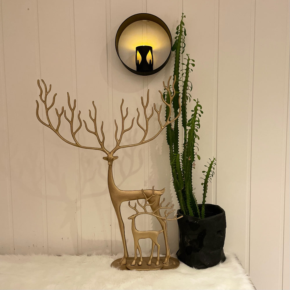RingDekor med Flamme LED-lysholder