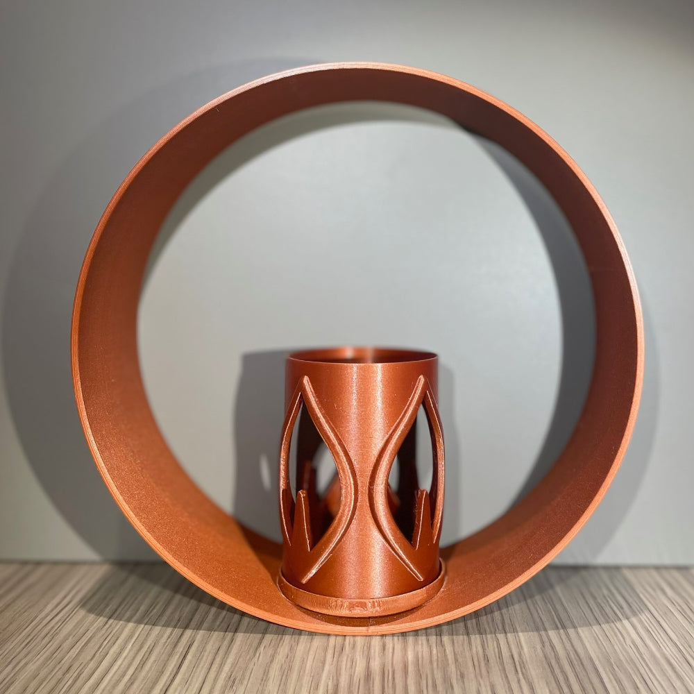 RingDekor med Flamme LED-lysholder