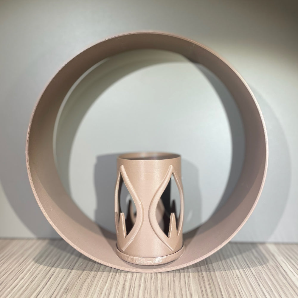 RingDekor med Flamme LED-lysholder