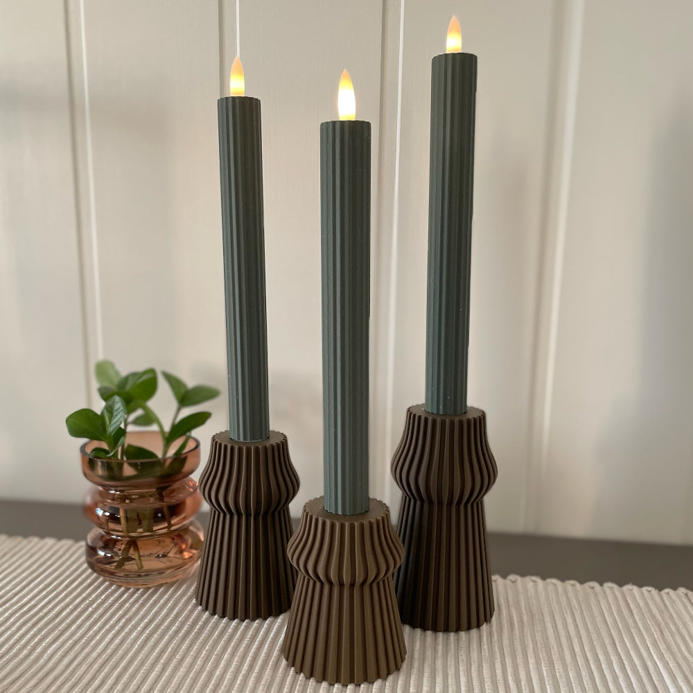 Saluda RILLE LED kronelysestake