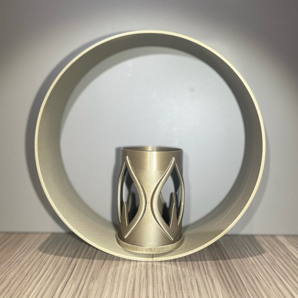 RingDekor med Flamme LED-lysholder