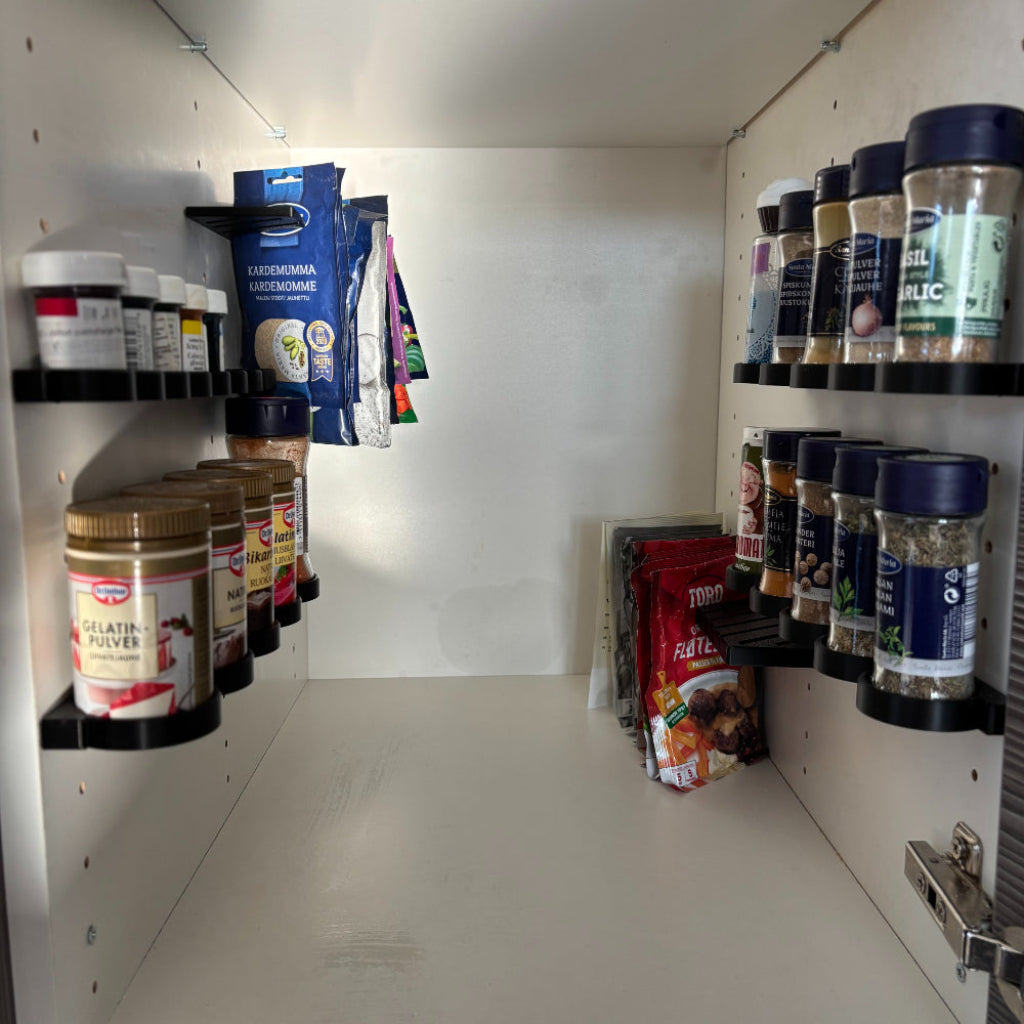 Krydderorganisator for kjøkkenskap