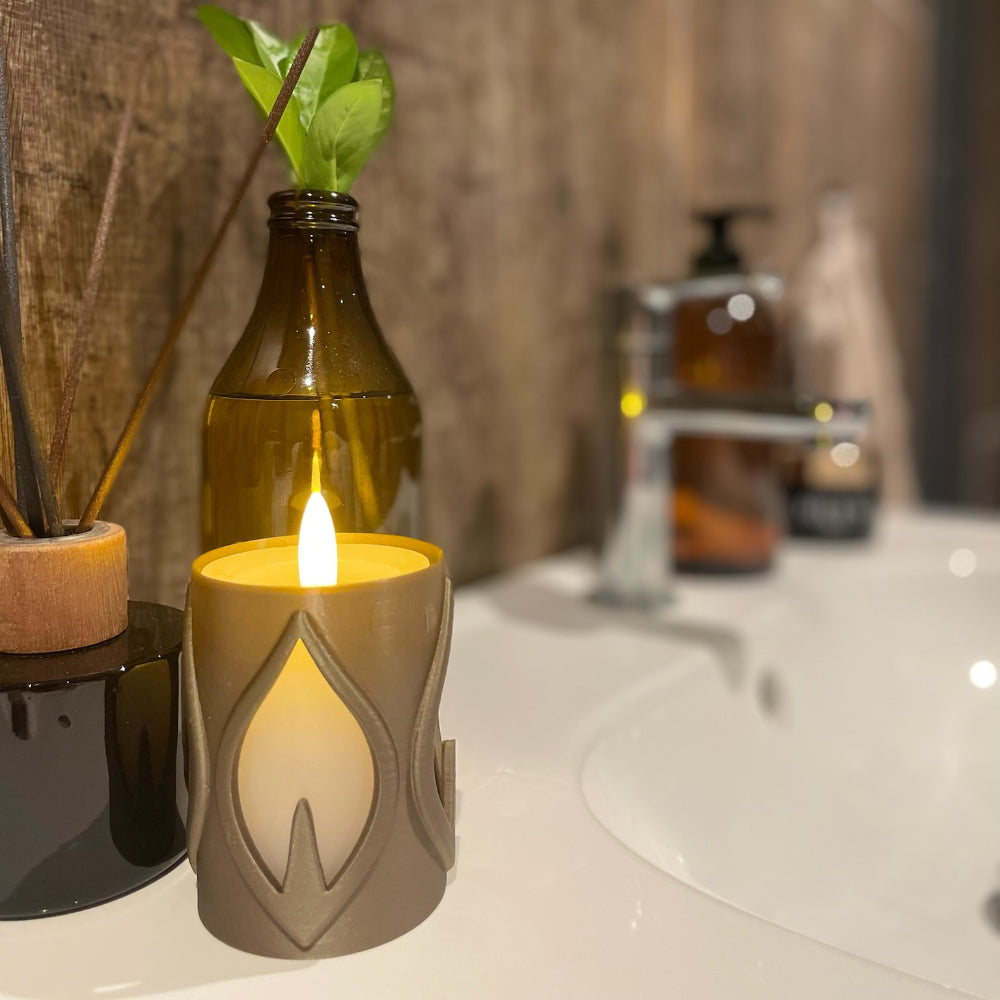 LED-lysholder - Flamme