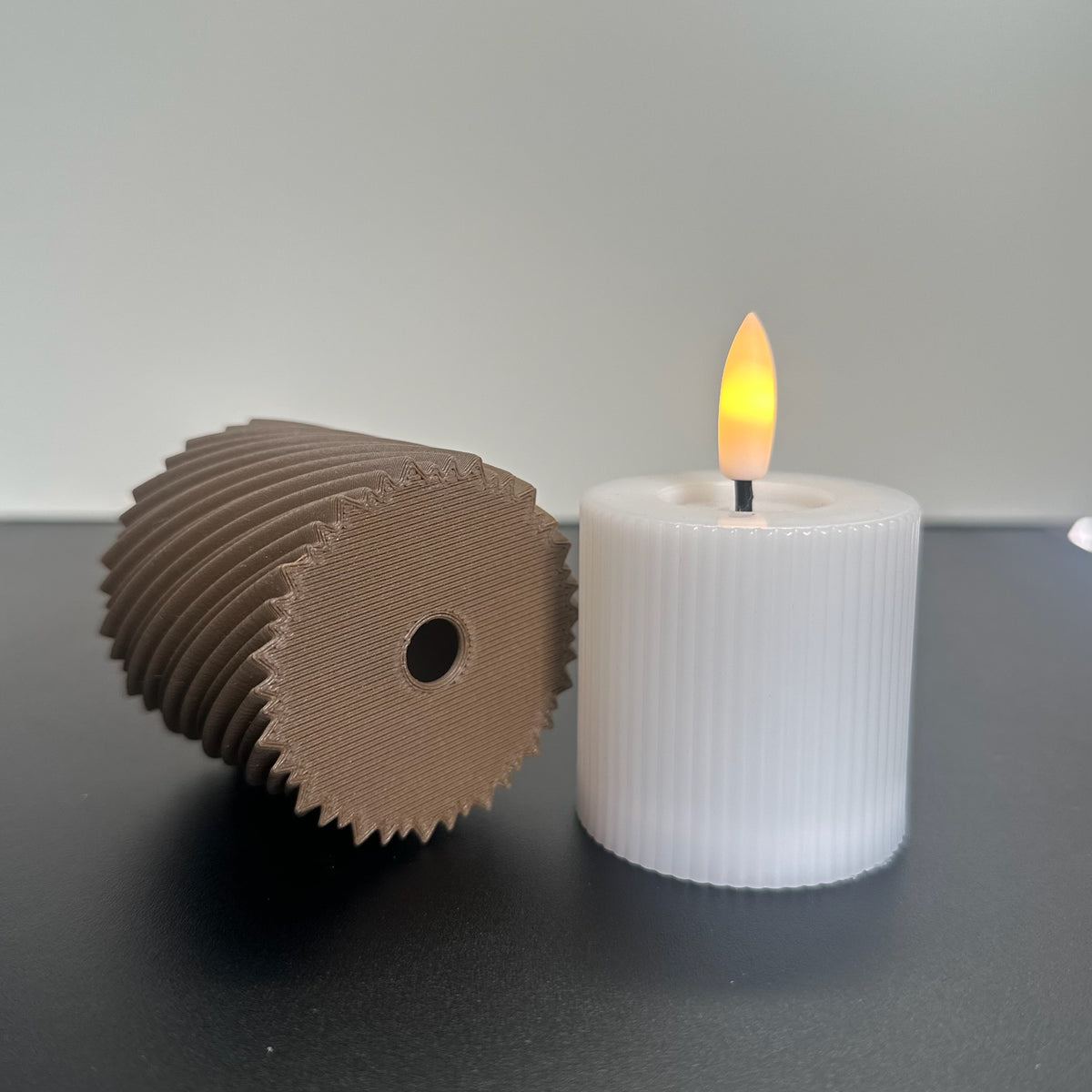 Saluda CoverLED TWIST - LED-Kubbelys Small