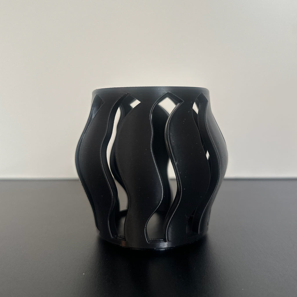 LED-lysholder - Bølge kurv