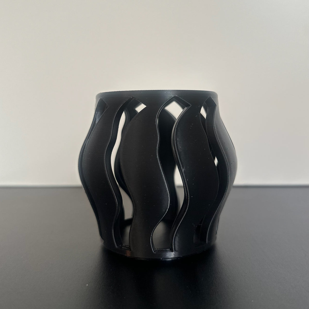 LED-lysholder - Bølge kurv